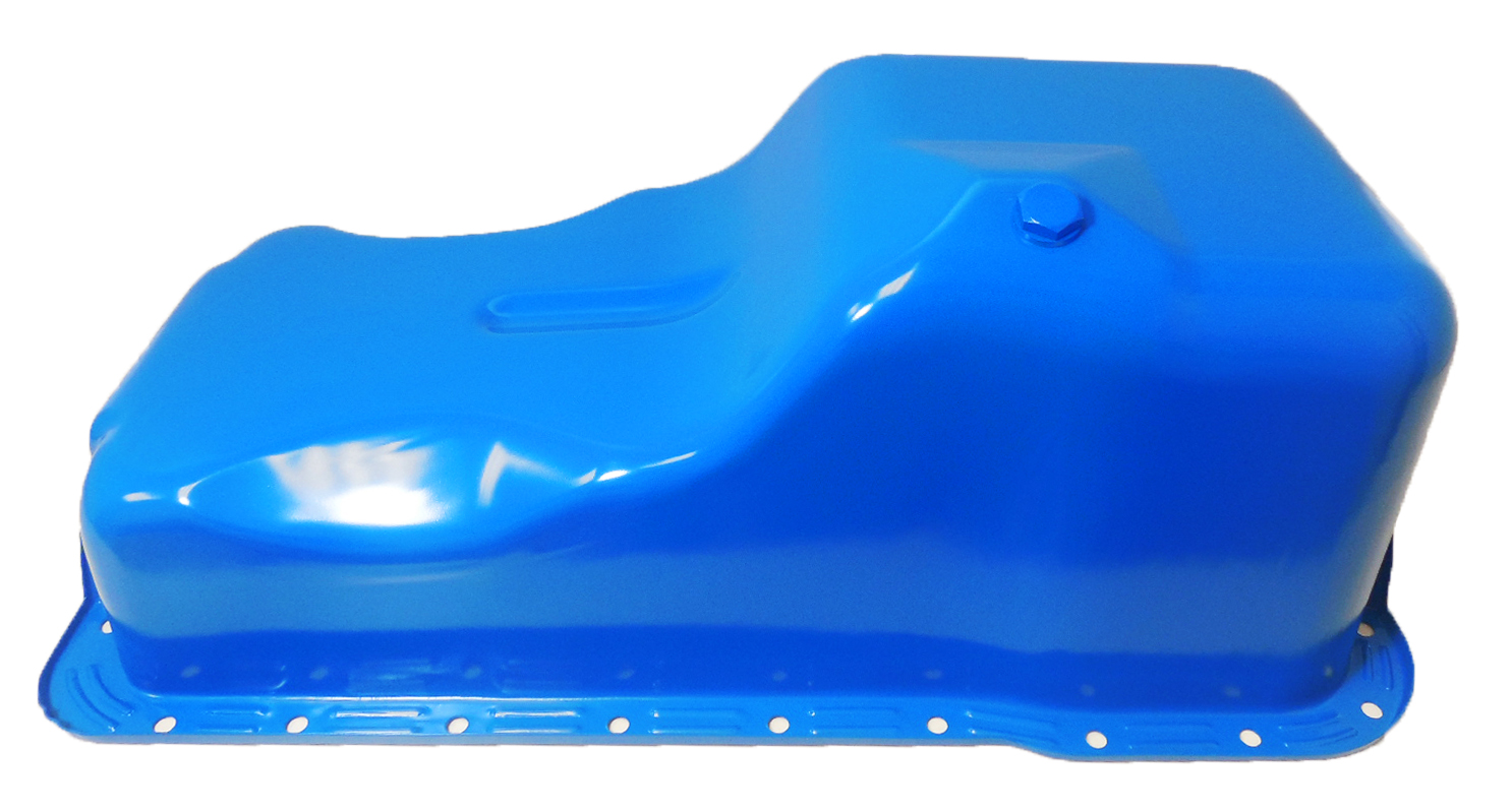 Blue 1965-87 ford 260-302 oil pan – Racing Power Company