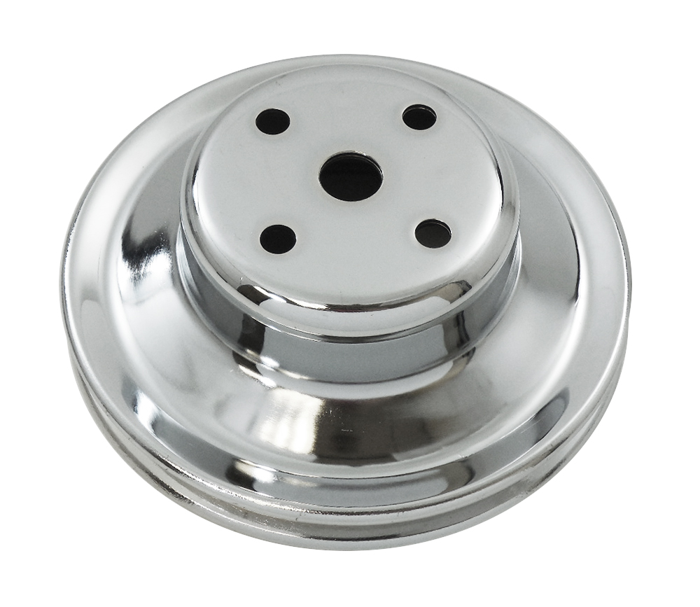 Bb chevy double groove pulley ea – Racing Power Company