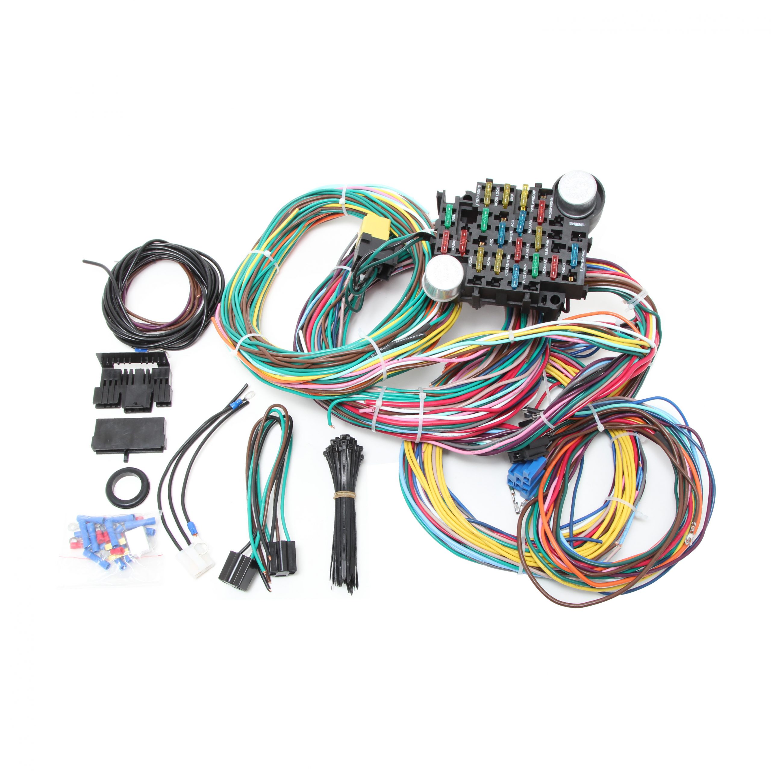 Universal 21 Circuit Wire Harness Kit – Racing Power Company